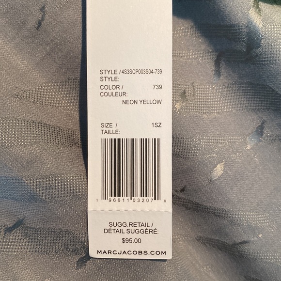 NWT BRAND NEW MARC JACOBS NEON POUCH - Picture 2 of 5